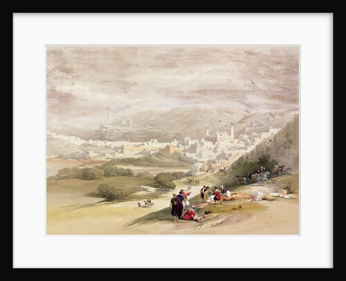 Hebron, 18th March 1839 by David (after) Roberts