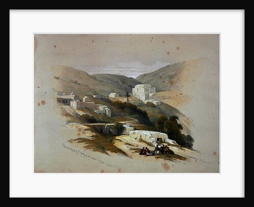 Christian Church of St. George at Lud29th March 1839 by David Roberts