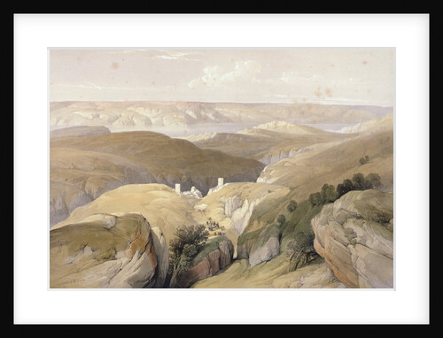 Convent of St. Saba, April 1839 by David Roberts