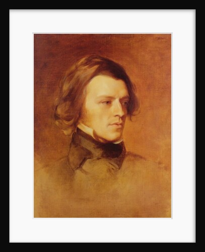Portrait of Alfred Lord Tennyson c.1840 by Samuel Laurence