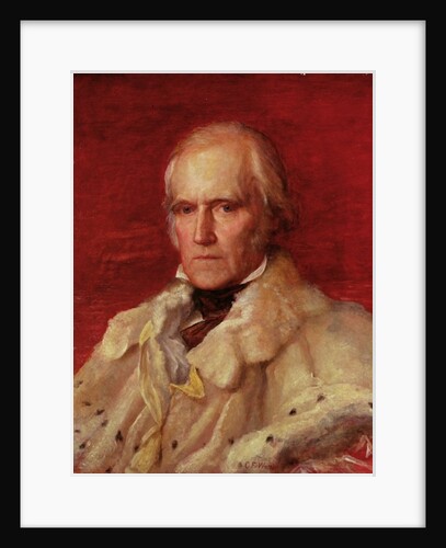 Portrait of Stratford Canning, Viscount Stratford de Redcliffe by George Frederic Watts