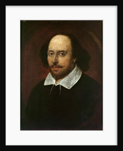 William Shakespeare, c.1610 by John Taylor