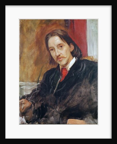 Portrait of Robert Louis Stevenson 1886 by William Blake Richmond