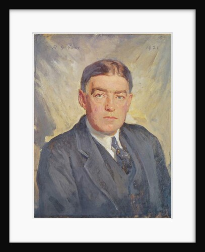 Portrait of Sir Ernest Shackleton 1921 by Reginald-Grenville Eves