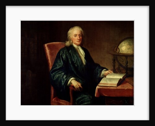 Portrait of Isaac Newton, c.1726 by Enoch (after) Seeman