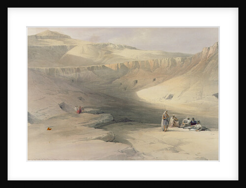 Entrance to the Valley of the Kings by David Roberts