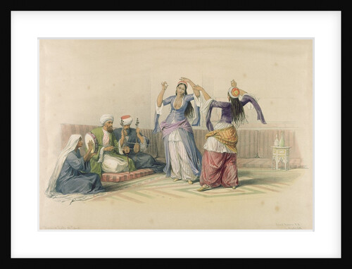 Dancing Girls at Cairo by David Roberts
