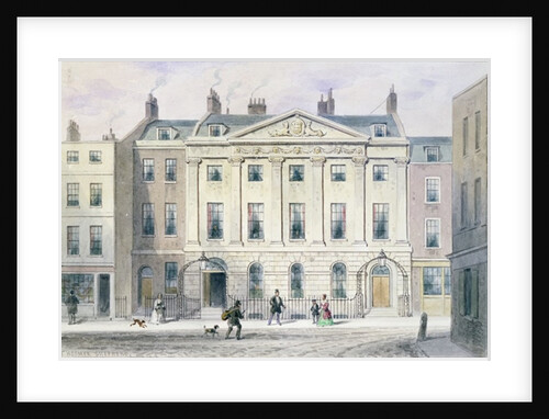 The East front of Skinners' Hall, 1851 by Thomas Hosmer Shepherd