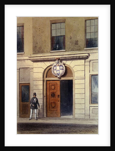 The Entrance to Tallow Chandler's Hall, 19th by Thomas Hosmer Shepherd