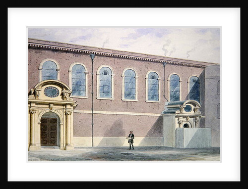 Haberdashers Hall, 1852 by Thomas Hosmer Shepherd