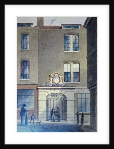 The Entrance to Bakers'Hall, 1855 by Thomas Hosmer Shepherd