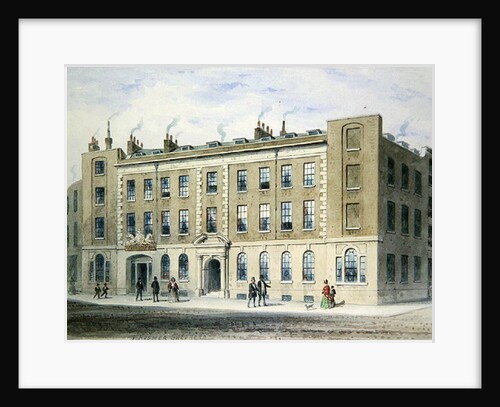 Apothecaries Lane, 1855 by Thomas Hosmer Shepherd