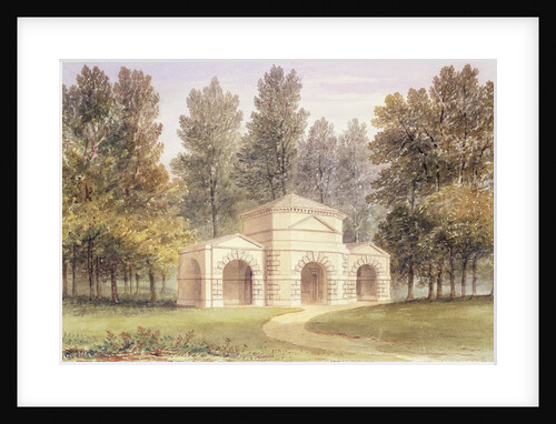 The Pavilion in Kensington Gardens, 1828 by English School