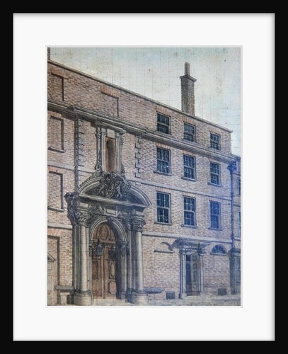 The Old Entrance to Merchant Taylors' Hall, Threadneedle Street, 1753 by Wilson Wilson