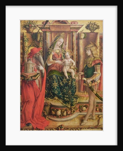 La Madonna della Rondine, after 1490 by Carlo Crivelli