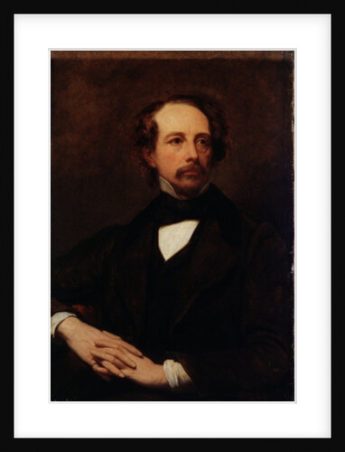 Portrait of Charles Dickens, 1855 by Ary Scheffer