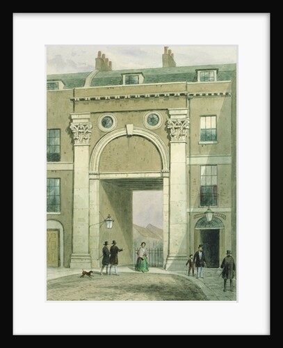 Gateway to the River, Essex Street, 1857 by Thomas Hosmer Shepherd