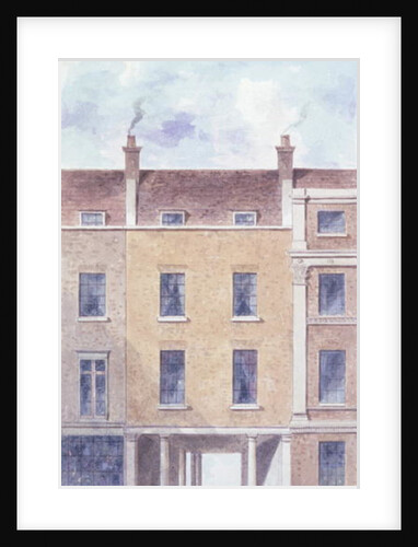 The Old Entrance to Scotland Yard, 1824 by T. Chawner