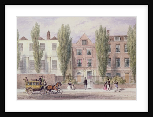 Fisher's House, Lower Street, Islington, 1838 by Thomas Hosmer Shepherd