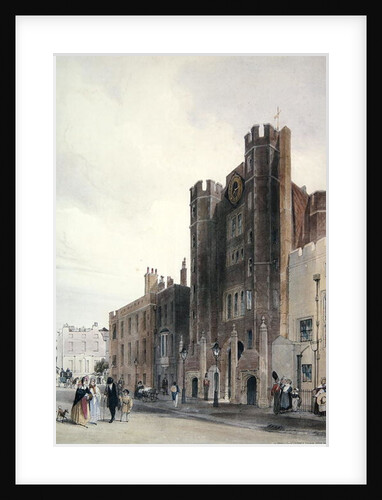 North front to St.James's Palace, c.1850 by Thomas Shotter Boys