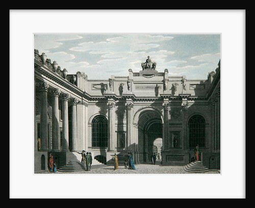 Lothbury Court, Bank of England 1801 by English School
