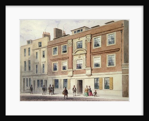 Winchester Street, 1850 by Thomas Hosmer Shepherd