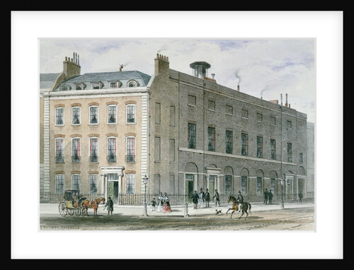 Hanover Square Rooms for Concerts by Thomas Hosmer Shepherd