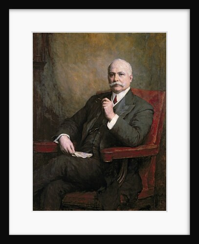 Portrait of Sir Edward Hopkinson Holden First Baronet 1911 by Walter William Ouless
