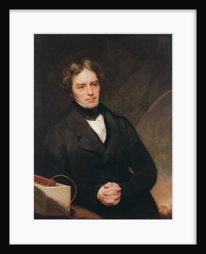 Portrait of Michael Faraday 1841-42 by Thomas Phillips