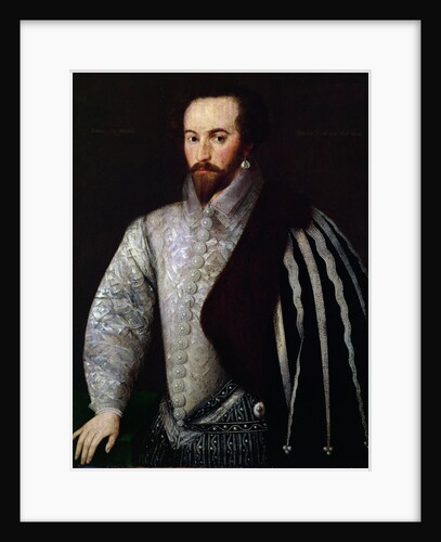 Portrait of Sir Walter Raleigh, 1588 by English School