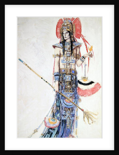 Costume Design for 'Montezuma' by Charles Ricketts