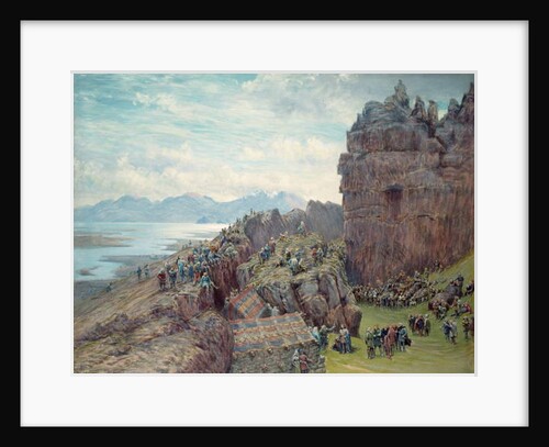 Althing in Session by William Gersham Collingwood