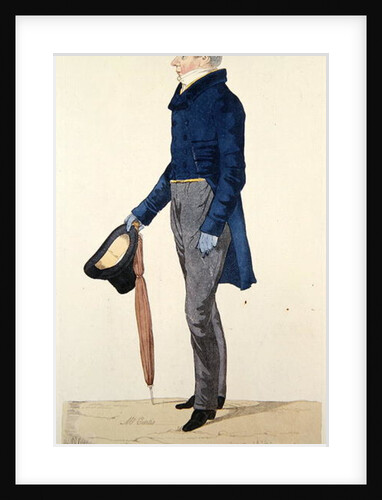 A Firm Banker, 1824 by Richard Dighton