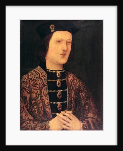 Portrait of King Edward IV of England by English School