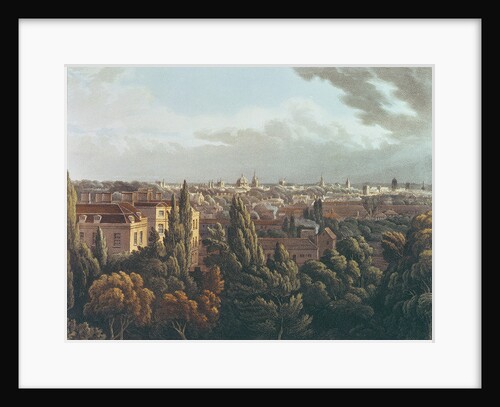 View of Oxford from the Gallery in the Observatory by William (after) Turner