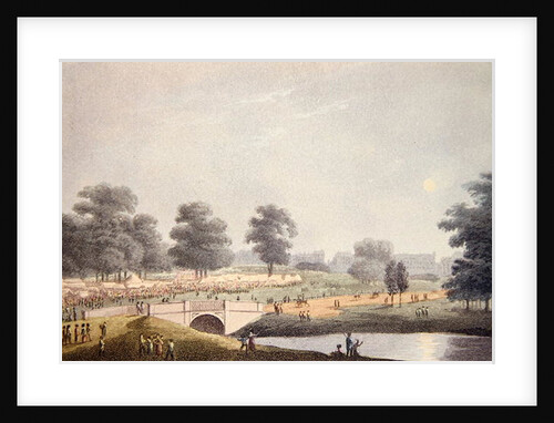The View of the Fair in Hyde Park by John Heaviside (after) Clark