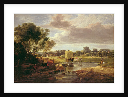 Trowse Meadows, Near Norwich, 1828 by George Vincent