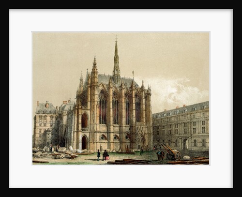 La Sainte Chapelle, Paris by Deroy