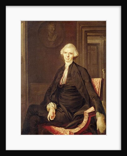 Portrait of Laurence Sterne by English School