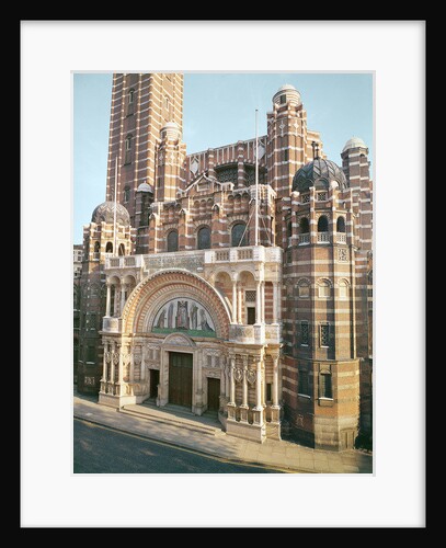 View of Westminster Cathedral by Anonymous