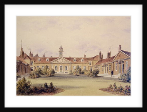 Emanuel Hospital, Tothill Fields, 1850 by Thomas Hosmer Shepherd