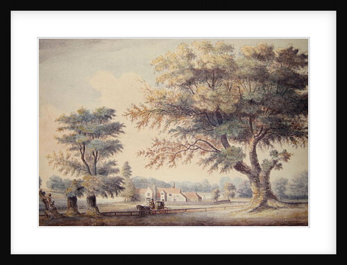 The Old Cheesecake House, north of the Serpentine, 1786 by John White