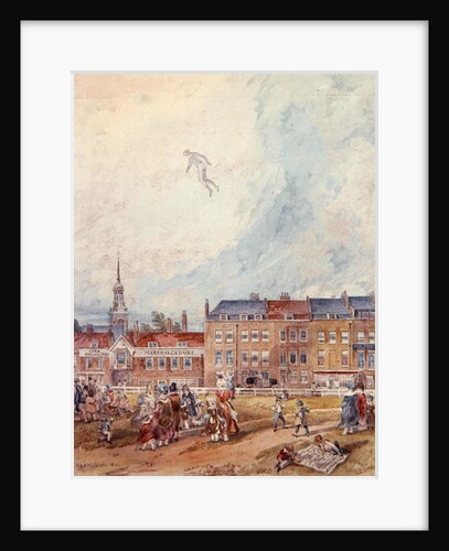 An Aerial Guy Fawkes, 1840 by English School