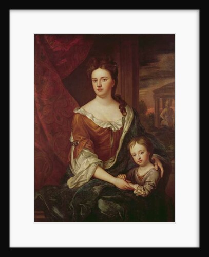 Queen Anne and William, Duke of Gloucester by Godfrey (after) Kneller