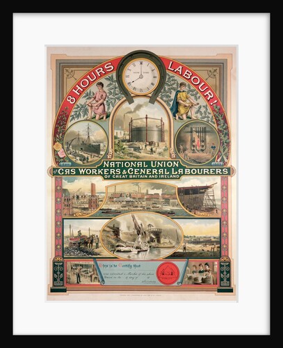 National Union, Gas worker and General Labourers, 1889 by British School