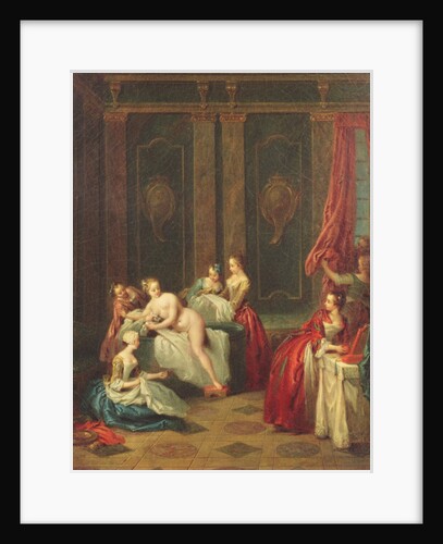Bathroom Interior by Jean-Baptiste Joseph Pater