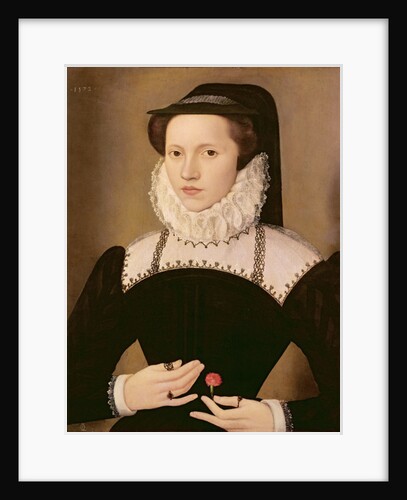 Portrait of Mary Ann Waltham, 1572 by Francois Quesnel