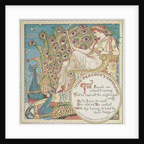 The Peacock's Complaint, 1887 by School English