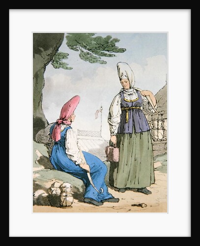 Ocheta Milkcow Woman, 1803 by John Augustus Atkinson