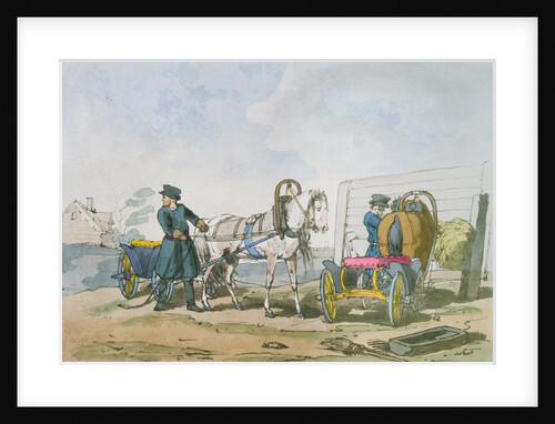 Droshka, 1803 by John Augustus Atkinson